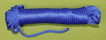 BLUE Bondage / Spanking ROPE   1/4"    50 feet  ~  $12.99